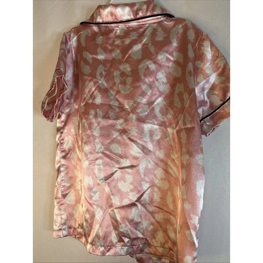 Pink And White Print 2 Piece Set Size 3T Preowned